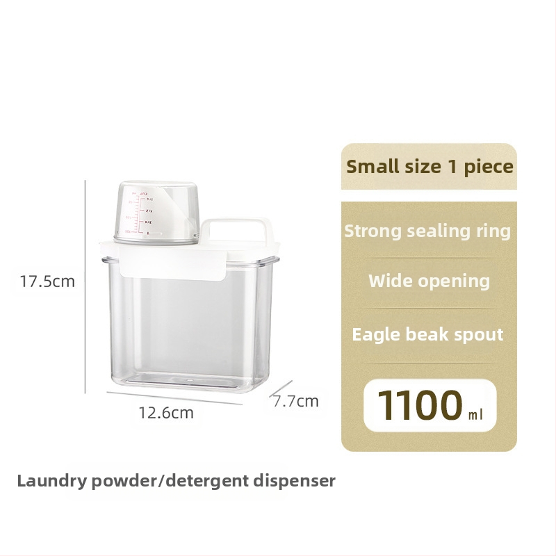 Japoniška skalbinių ploviklio laikymo dėžė vonios kambariui, skalbinių ploviklio laikymo bakelis, permatoma akrilinė dėžutė namams, kasdieniai reikmenys