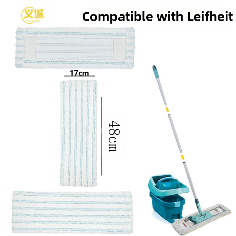 Tinka „Leifheit Profi XL“ mikropluošto šluostei su keičiama plaunama galvute