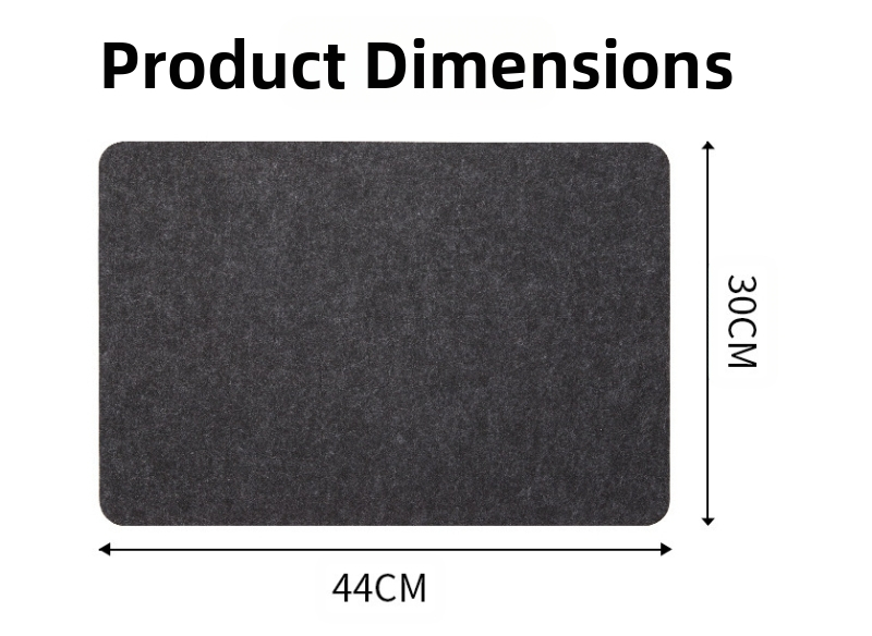 Õhufritüüri vildist matt, köögi tööpinna kuumakindel matt, tööpinna silikoonist libisemiskindel kaitsematt, kohvimasina matt
