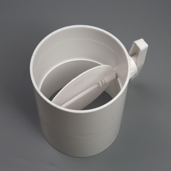 Ručni leptirasti ventil za zračni kanal PVC okrugli ventil za regulaciju količine zraka zračni ventil okrugli preklopni ventil zračni ventil