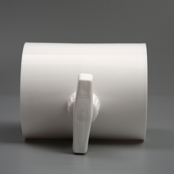 Ručni leptirasti ventil za zračni kanal PVC okrugli ventil za regulaciju količine zraka zračni ventil okrugli preklopni ventil zračni ventil