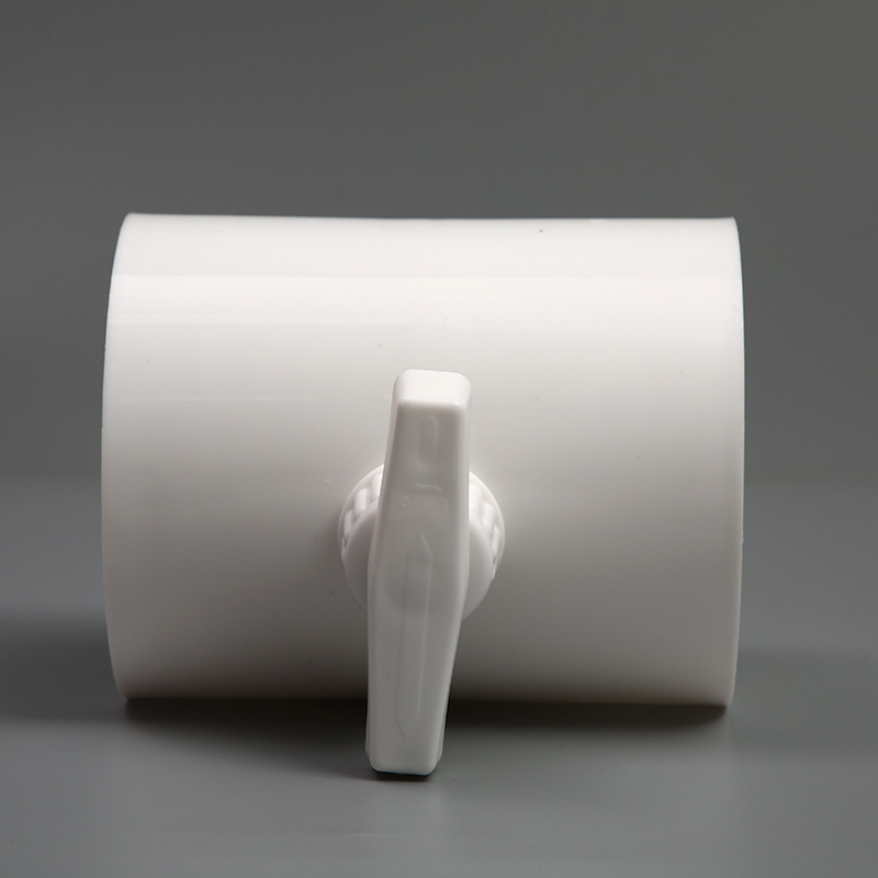 Ručni leptirasti ventil za zračni kanal PVC okrugli ventil za regulaciju količine zraka zračni ventil okrugli preklopni ventil zračni ventil