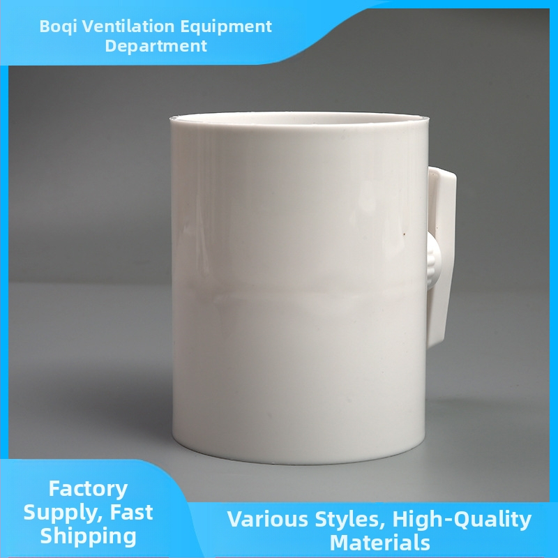 Ručni leptirasti ventil za zračni kanal PVC okrugli ventil za regulaciju količine zraka zračni ventil okrugli preklopni ventil zračni ventil