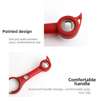 Χονδρικό πλαστικό ανοιχτήρι μπουκαλιών τεσσάρων σε ένα ανοιχτήρι μπουκαλιών δημιουργικό καπάκι περιστροφής ανοιχτό ανοιχτήρι μπουκαλιών μπύρας ανοιχτό ανοιχτήρι μπουκαλιών οικιακής χρήσης πολυλειτουργικό ανοιχτήρι μπουκαλιών