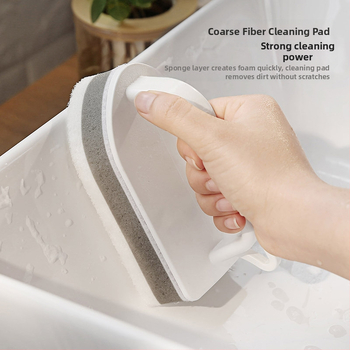 Βούρτσα δαπέδου πλακιδίων μπάνιου βούρτσα μπάνιου οικιακή βούρτσα καθαρισμού τουαλέτας πολυλειτουργική βούρτσα σφουγγάρι για επιφάνειες μπανιέρας