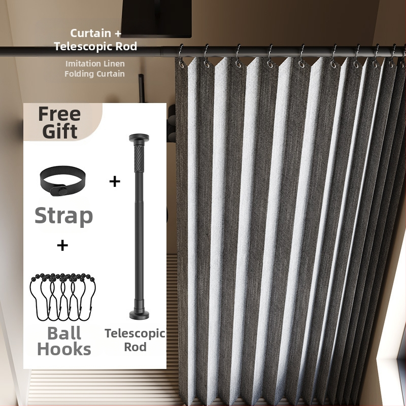 Összecsukható zuhanyfüggöny fürdőszobai vízálló, penészálló, nedves és száraz elválasztó függöny fürdőszobai függöny szövet függöny, csúcskategóriás zuhanyfüggöny