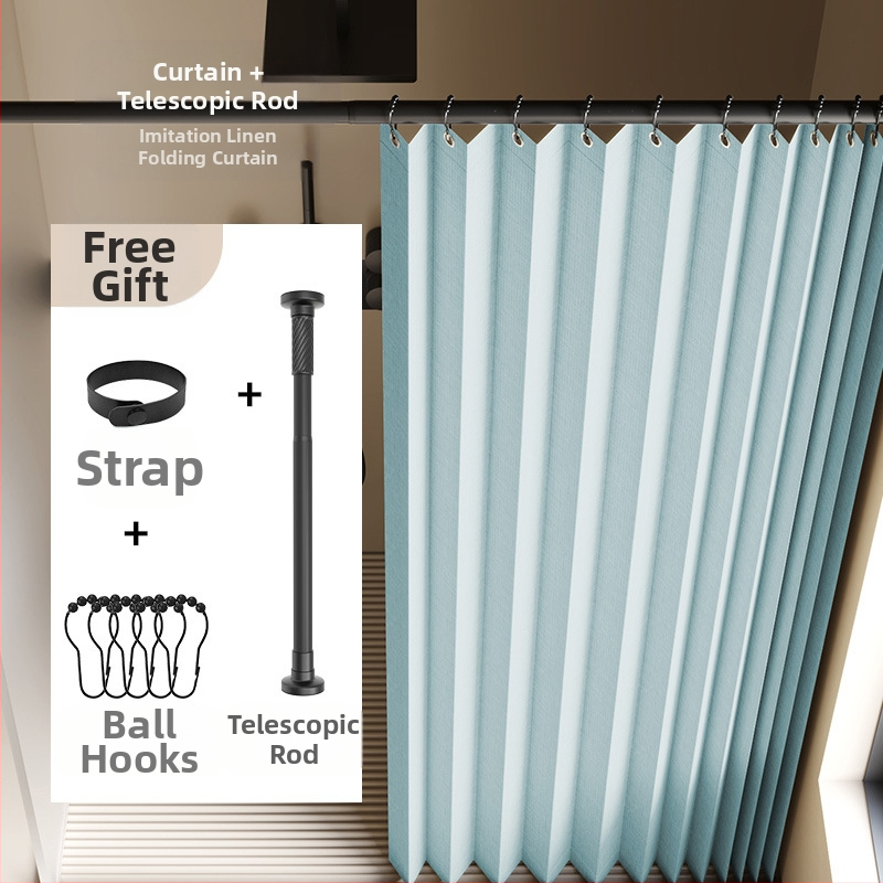 Összecsukható zuhanyfüggöny fürdőszobai vízálló, penészálló, nedves és száraz elválasztó függöny fürdőszobai függöny szövet függöny, csúcskategóriás zuhanyfüggöny