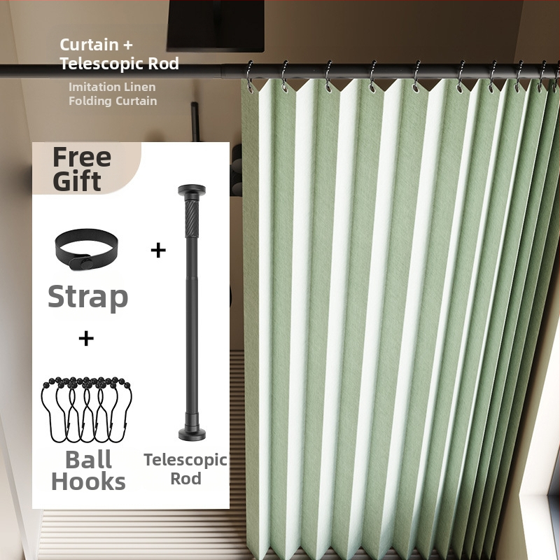 Összecsukható zuhanyfüggöny fürdőszobai vízálló, penészálló, nedves és száraz elválasztó függöny fürdőszobai függöny szövet függöny, csúcskategóriás zuhanyfüggöny