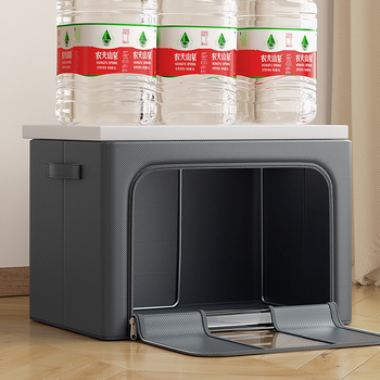 Didelė antklodžių ir drabužių laikymo dėžė, sulankstoma drabužių spintos laikymo dėžė, didelės talpos buitinė laikymo dėžė, pradedant nuo vienos dalies