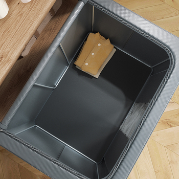 Didelė antklodžių ir drabužių laikymo dėžė, sulankstoma drabužių spintos laikymo dėžė, didelės talpos buitinė laikymo dėžė, pradedant nuo vienos dalies