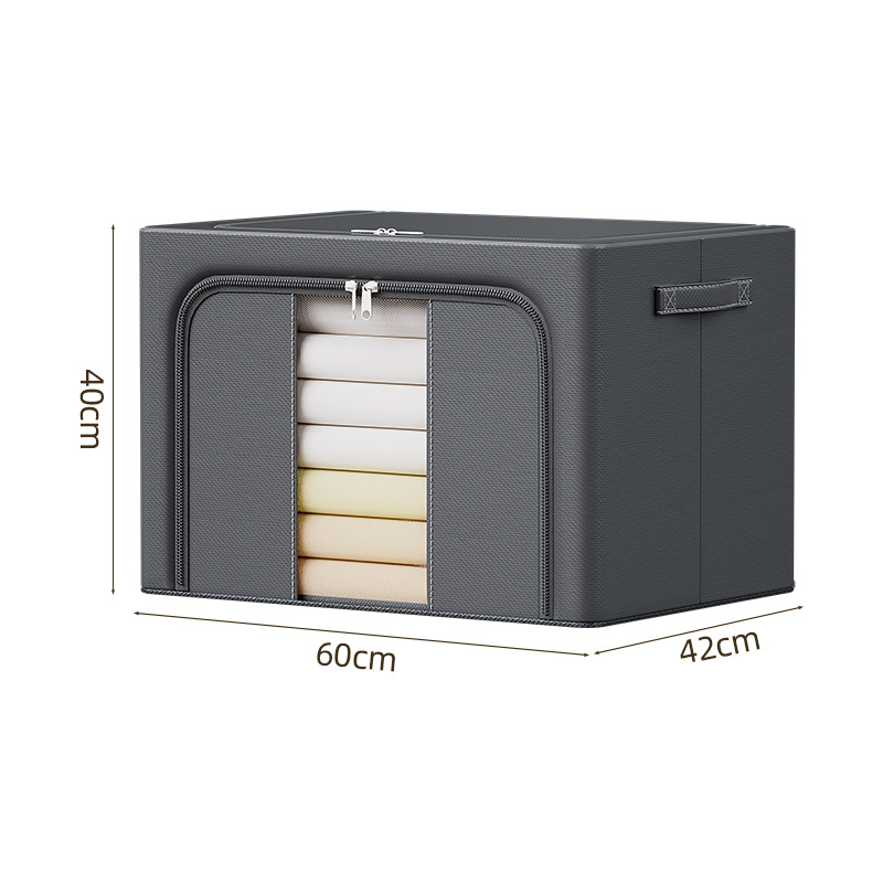 Didelė antklodžių ir drabužių laikymo dėžė, sulankstoma drabužių spintos laikymo dėžė, didelės talpos buitinė laikymo dėžė, pradedant nuo vienos dalies