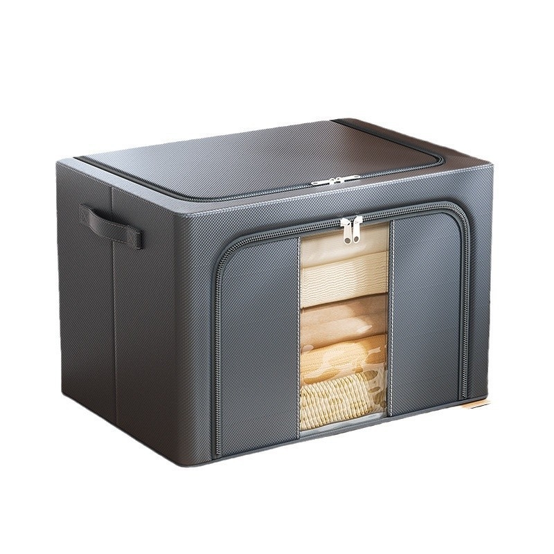 Didelė antklodžių ir drabužių laikymo dėžė, sulankstoma drabužių spintos laikymo dėžė, didelės talpos buitinė laikymo dėžė, pradedant nuo vienos dalies