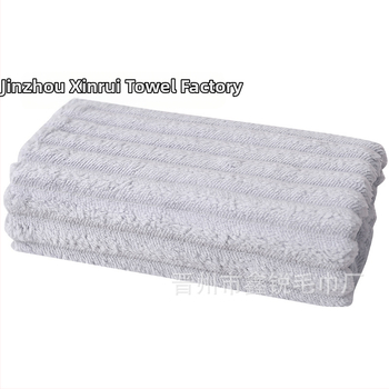 Uus kommibaari korallist sametist vannirätik, paksendatud iseseisev pakend, pehme imav, karvavaba täiskasvanute kodune suplemine