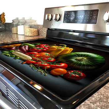 Uus puu- ja köögiviljatrükk tolmukindel padi majapidamispliidi peal mustusekindel dekoratiivne padi imav libisemisvastane padi multifunktsionaalne kattekangas