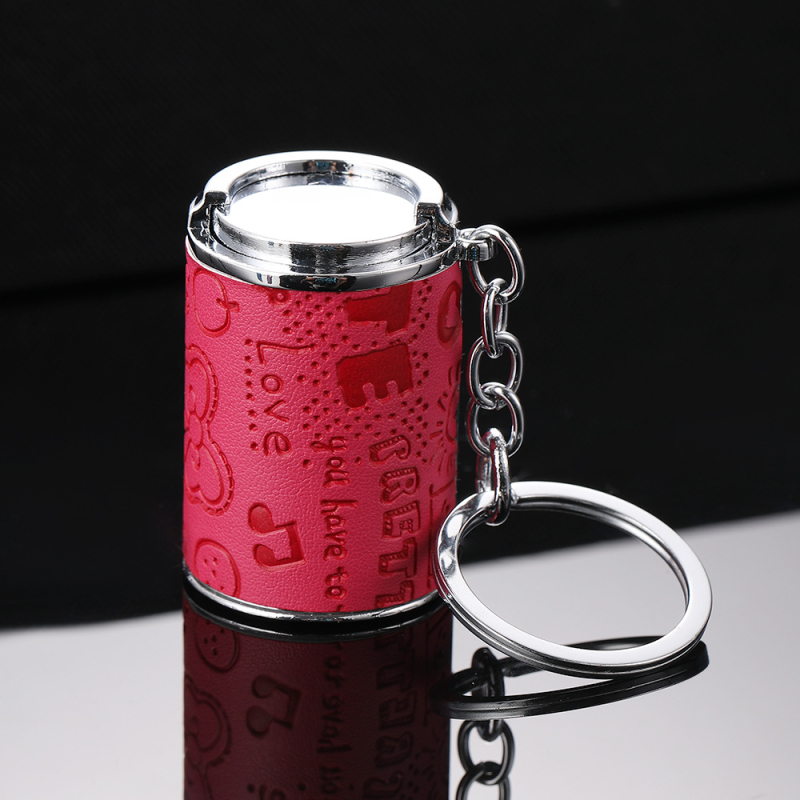 Ключодържател за монети с кутия за монети на едро, модни подаръци, подаръци за откриване, ключодържател за монети с тръба