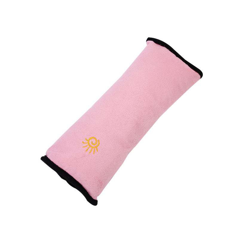 Auto turvavöö õlapadja kaitsekate, pehmest lapse turvaregulaatorist, multifilmiauto pingutusvastane kaelaümbris