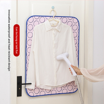 Trečiosios kartos namų kelionių apsauginė aukštos temperatūros izoliacinė lyginimo lenta, šešių sluoksnių sustorinta, vandeniui atspari, neslystanti, pakabinama minkšta lyginimo lenta