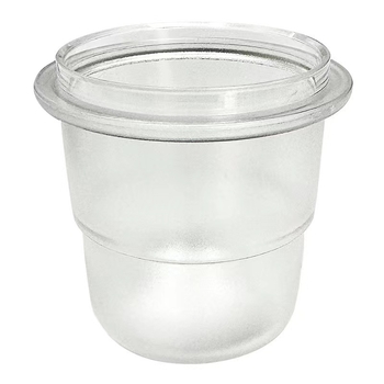 Itališko kavos aparato miltelių jungtis, vizualiai miltelių puodelis, plastikinis miltelių jungtis, apsaugantis nuo musių, 58 mm kavos pupelių svėrimo puodelis