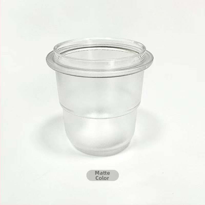 Itališko kavos aparato miltelių jungtis, vizualiai miltelių puodelis, plastikinis miltelių jungtis, apsaugantis nuo musių, 58 mm kavos pupelių svėrimo puodelis