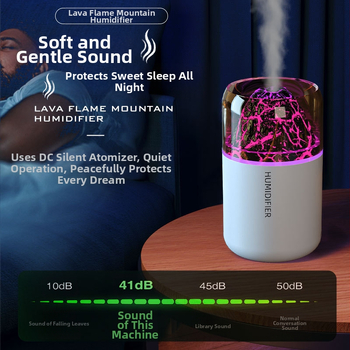 Διασυνοριακός υγραντήρας μίνι ηφαιστείου usb υπνοδωμάτιο μικρό νοικοκυριό αυτοκίνητο επιφάνεια εργασίας γραφείο πολύχρωμο ατμόσφαιρα φως