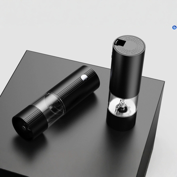 „Amazon 2025“ naujas elektrinis „Abs“ pipirų malūnas, pipirų malūnėlis, virtuvės prieskonių butelis, 4Xaaa sausas malūnėlis