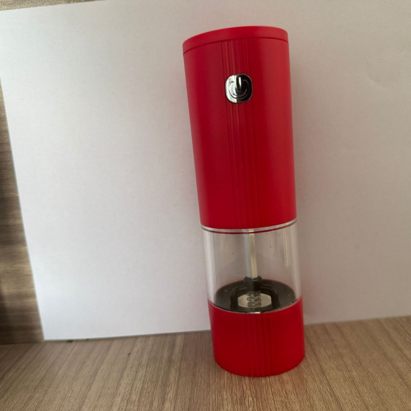 „Amazon 2025“ naujas elektrinis „Abs“ pipirų malūnas, pipirų malūnėlis, virtuvės prieskonių butelis, 4Xaaa sausas malūnėlis