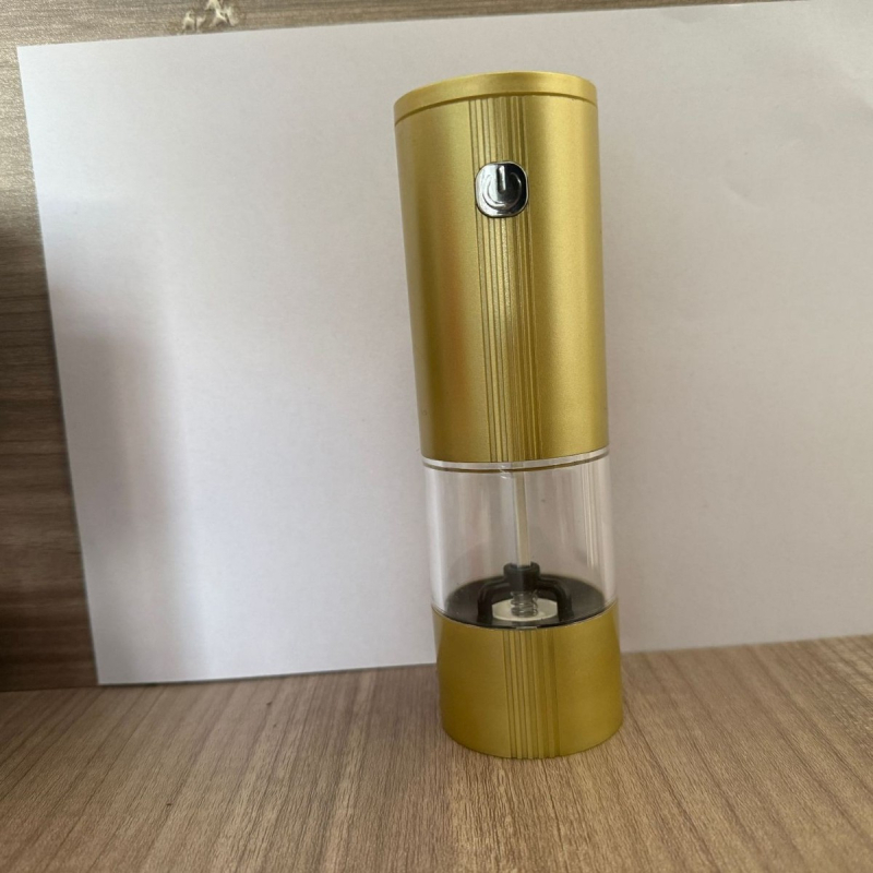 „Amazon 2025“ naujas elektrinis „Abs“ pipirų malūnas, pipirų malūnėlis, virtuvės prieskonių butelis, 4Xaaa sausas malūnėlis