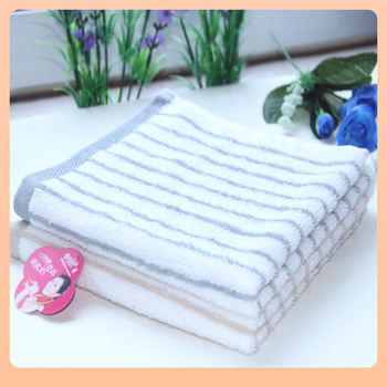 ✅ Πετσέτα από καθαρό βαμβάκι, μικρή τετράγωνη πετσέτα για παιδιά, μικρή πετσέτα, μαλακή, λεπτή, ρίγα, ισχυρή, απορροφητική, 6449, επίπεδη