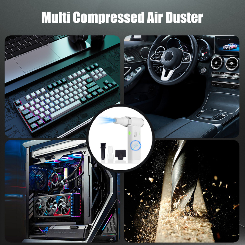 Vägivaldne puhumine Kiire vägivaldne föön Pesemine ja puhumine Integreeritud tolmu eemaldamine USB Mugav föön Kaasaskantav Vaikne Juhtmevaba