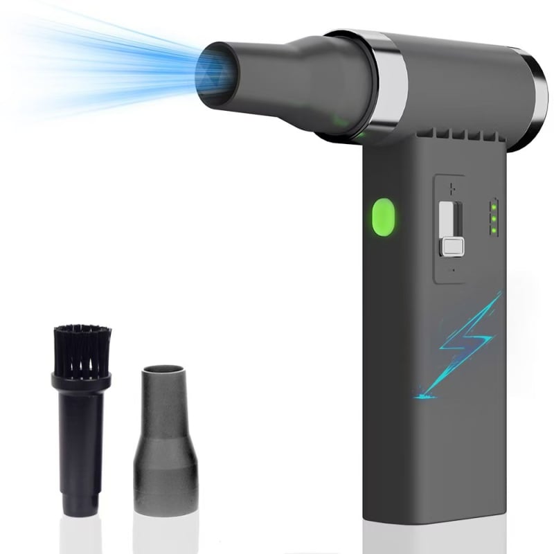 Vägivaldne puhumine Kiire vägivaldne föön Pesemine ja puhumine Integreeritud tolmu eemaldamine USB Mugav föön Kaasaskantav Vaikne Juhtmevaba