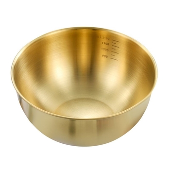 Korea stiilis roostevabast terasest kiirnuudlikauss, salatikauss, kuldne külmnuudlikauss, bibimbap-kauss, pähklipulbrikauss restorani jaoks