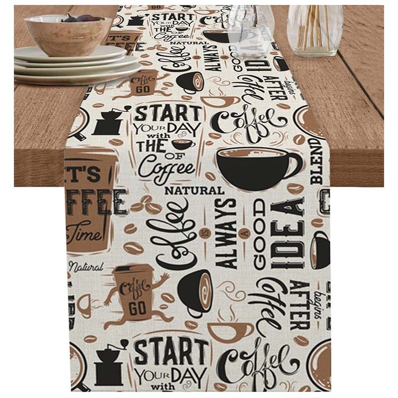 Nauja tarpvalstybinė Šiaurės šalių stalo vėliava, aukštos klasės, lengva, prabangi, retro stiliaus virtuvės staltiesė, kavos staliukas, dekoratyvinis stalo kilimėlis, vasarinė staltiesė