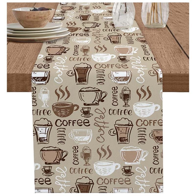 Nauja tarpvalstybinė Šiaurės šalių stalo vėliava, aukštos klasės, lengva, prabangi, retro stiliaus virtuvės staltiesė, kavos staliukas, dekoratyvinis stalo kilimėlis, vasarinė staltiesė