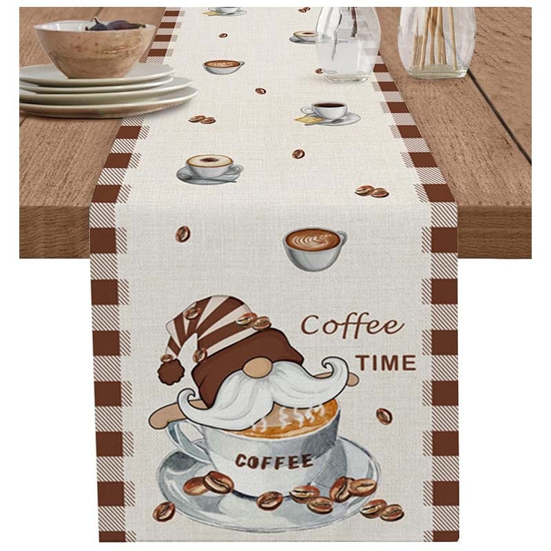 Nauja tarpvalstybinė Šiaurės šalių stalo vėliava, aukštos klasės, lengva, prabangi, retro stiliaus virtuvės staltiesė, kavos staliukas, dekoratyvinis stalo kilimėlis, vasarinė staltiesė