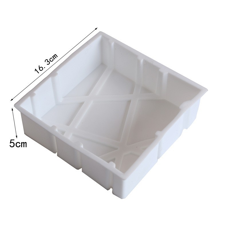 Kvadratinio brūkšnio netaisyklingos putėsių formos silikoninė torto forma kepimo indai „pasidaryk pats“ virtuvės įrankiai šokolado forma