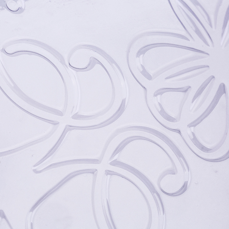 Torto spausdinimo forma Rotango raštas Plokštė Raštas Rėmelis Skaidri plastikinė tekstūros forma Desertas Šokoladinis Fondant Spausdinimas