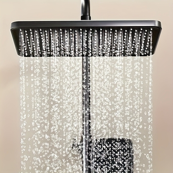 Dušo kostiumas Buitinis varinis vonios kambario dušo maišytuvas Maudymasis Prikrautas pastovios temperatūros skaitmeninis ekranas Dušo galvutė