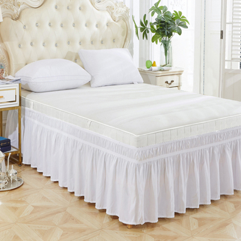 Tarpvalstybinis lovos sijonas, užsienio prekybos dydis, europietiškas ir amerikietiškas, vientisos spalvos elastingas lovos sijonas