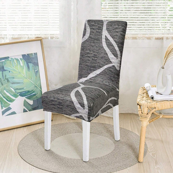 4/6 tk piiriülest rasket piimasiidist toolikatet koduseks elastseks toolikatteks, mis sobib nelja aastaaja universaalseks moodsaks lihtsaks söögitooliks