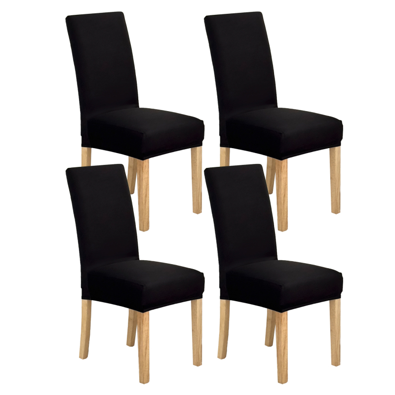 4/6 tk piiriülest rasket piimasiidist toolikatet koduseks elastseks toolikatteks, mis sobib nelja aastaaja universaalseks moodsaks lihtsaks söögitooliks