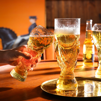 Δημιουργική Μοντελοποίηση Παγκόσμιου Κυπέλλου Ποδοσφαίρου Hercules Μπύρα Κύπελλο Μπαρ Μεγάλης Χωρητικότητας Γυάλινο Κύπελλο Ποδοσφαίρου σε απόθεμα