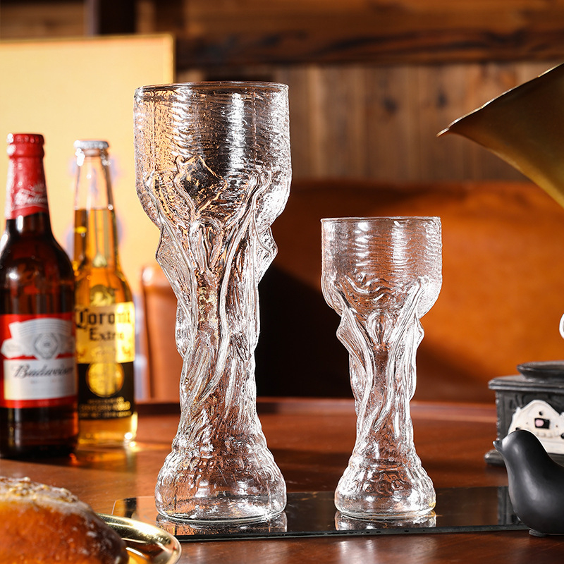 Kreativno modeliranje Svjetskog nogometnog prvenstva Hercules pivska čaša Bar velikog kapaciteta staklena nogometna čaša na zalihi