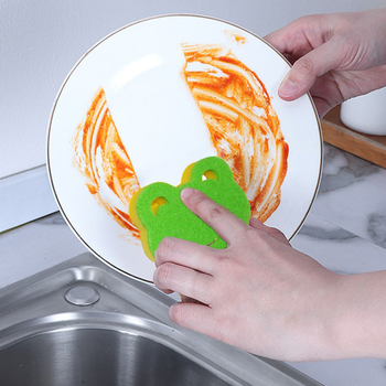 Εργοστάσιο Hot-selling Καλυμμένο ύφασμα καθαρισμού επιφανειών Βαμβακερό σύνθετο σφουγγάρι πανί πλυσίματος πιάτων Cartoon Frog σφουγγάρι πλυσίματος πιάτων πανί καθαρισμού