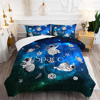 „Amazon“ tarpvalstybinė antklodė, visata, žvaigždėtas dangus, animacinių filmukų patalynė, stora antklodė, plunksnų šilko medvilnė, spausdinta antklodės šerdis, užsienio prekyba, namų tekstilė, didmeninė prekyba