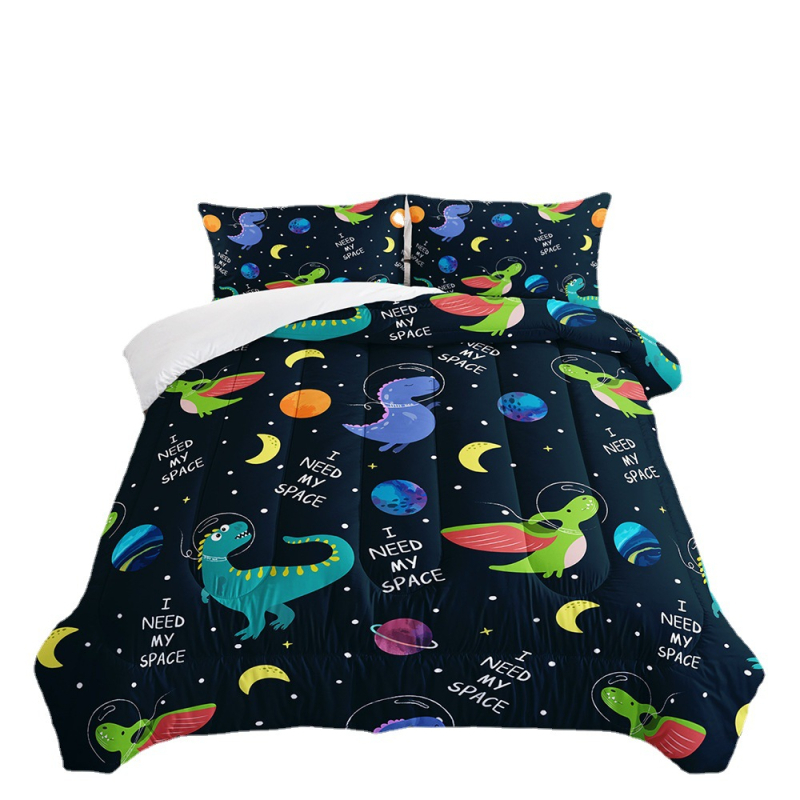 Amazoni piiriülene tekk, universum, tähistaevas, koomiksivoodipesu, rasvatekk, sulgedest siidist puuvillane trükitud tekk, väliskaubanduse kodutekstiilide hulgimüük