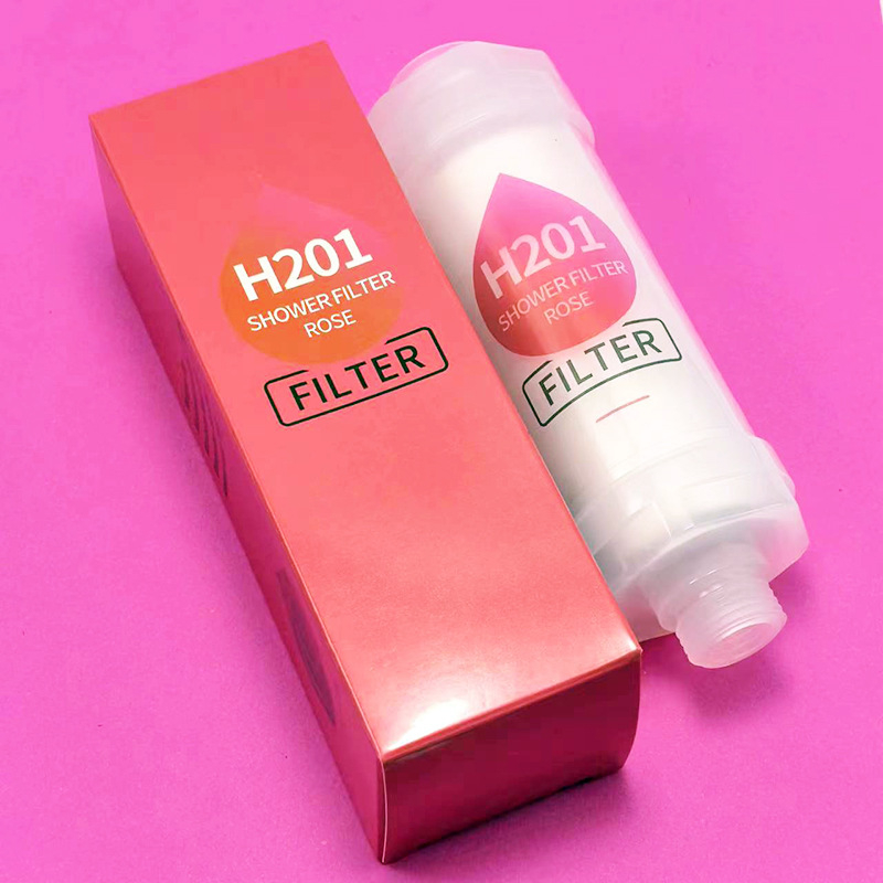 H201 vonios dušas, vonios kvapų filtras, vandens valymas, vandens įleidimo anga, likutinio chloro šalinimas, VC priekis, namai, oda, grožis