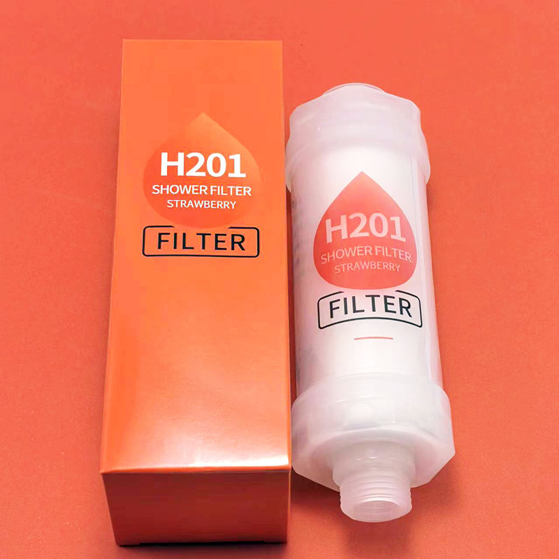 H201 vonios dušas, vonios kvapų filtras, vandens valymas, vandens įleidimo anga, likutinio chloro šalinimas, VC priekis, namai, oda, grožis