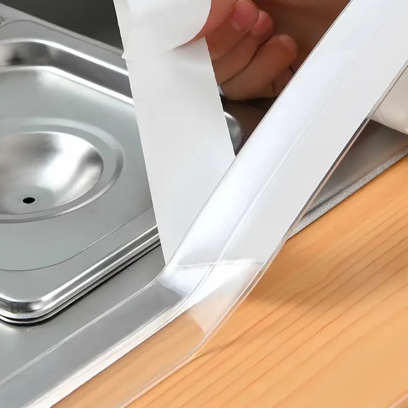 Piiriülene köök läbipaistev ilus õmblusliim pliidi veekindel serva tihendusliim valamu valamu tualeti serv hallituskindel vuugiriba