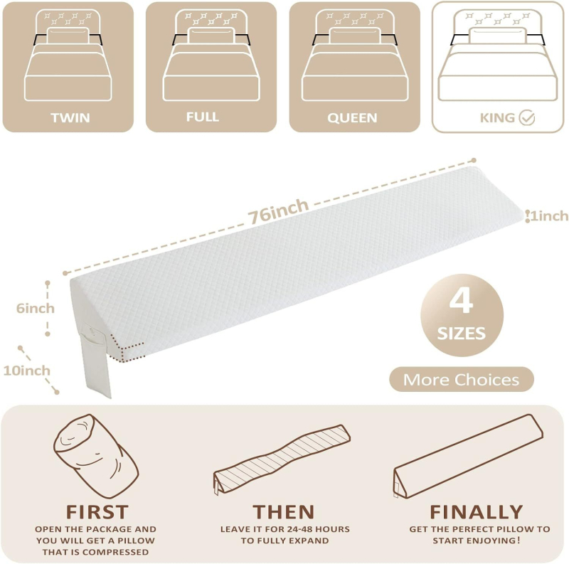 Pernă transfrontalieră cu pană de pat, burete, umplutură pentru tăblie, dop pentru saltea, umplutură pentru noptieră