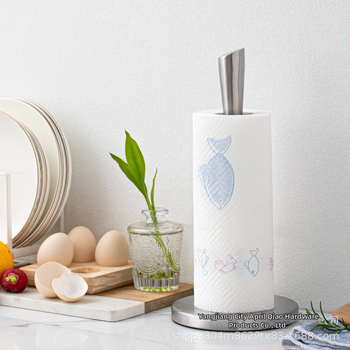 Nerūdijančio plieno virtuvinių rankšluosčių laikiklis, vertikalus popierinių rankšluosčių laikiklis, ritininio popieriaus laikiklis, maistinės plėvelės laikiklis, popierinių rankšluosčių laikymo lentynėlė, daugiafunkcis